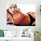 Sexy Elisha Cuthbert Laying On Her Side  Art Poster Print  24x18 inch