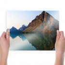 Rocky Mountain  Art Poster Print  24x18 inch