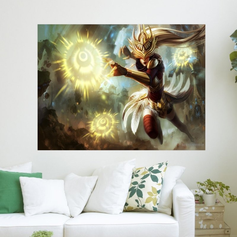 Game League Of Legends Hd  Art Poster Print  24x18 inch