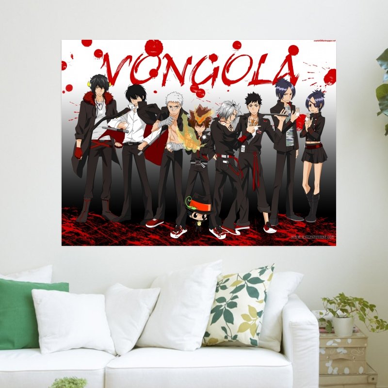 Family Wa Tomodachi  Art Poster Print  24x18 inch