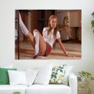 Schoolgirl Veronika  Art Poster Print  24x18 inch