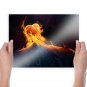 3d Heart 11 Art Poster Print 24x18 inch