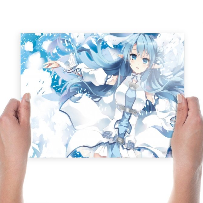 Asuna Sword Art Online  Art Poster Print  24x18 inch