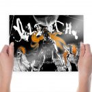 Hollowfied Ichigo  Art Poster Print  24x18 inch