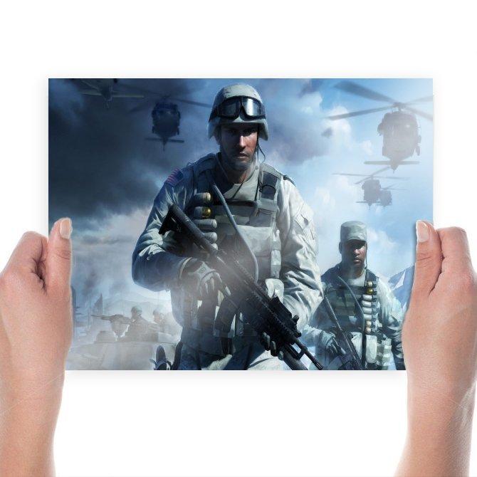 Call Of Duty  Art Poster Print  24x18 inch