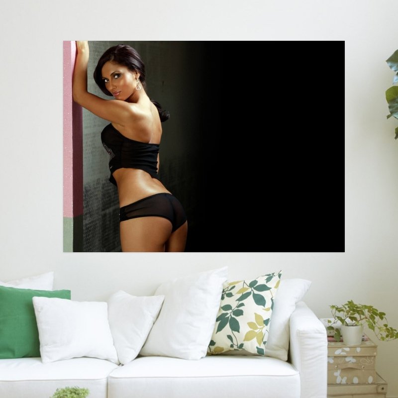 Hot Girl  Art Poster Print  24x18 inch