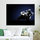 Yamaha Yzf R6  Art Poster Print  24x18 inch