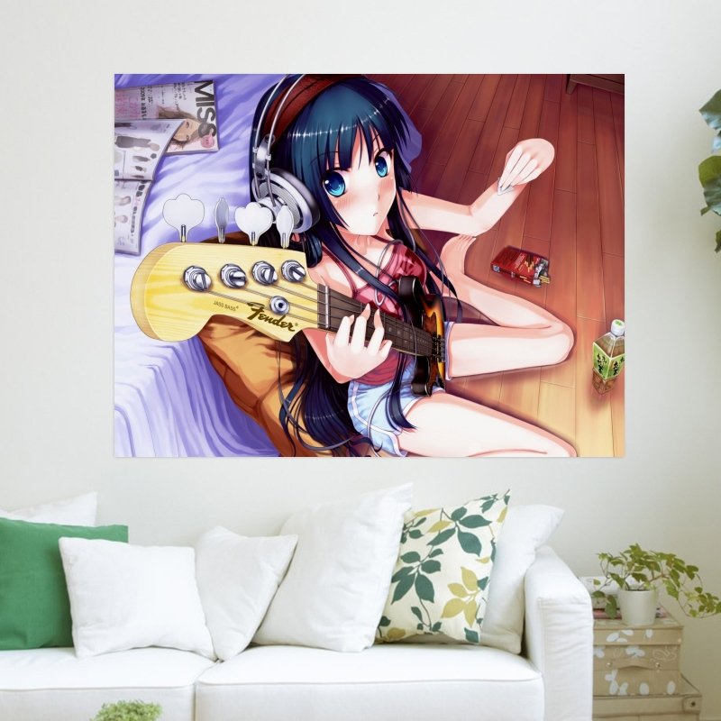 Mio Akiyama  Art Poster Print  24x18 inch