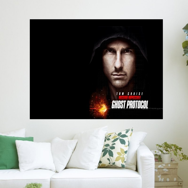 Mission Impossible 4  Art Poster Print  24x18 inch