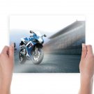 Gsx R 750  Art Poster Print  24x18 inch