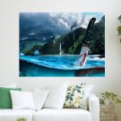 Bloody Knife  Art Poster Print  24x18 inch