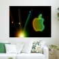 3d Apple Logo  Art Poster Print  24x18 inch
