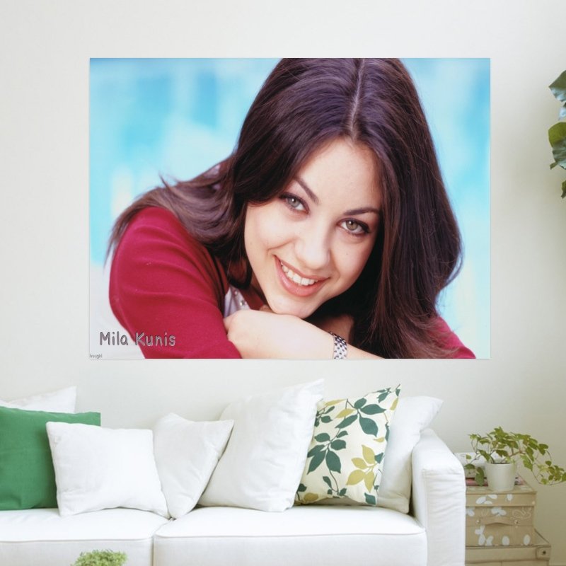 Mila Kunis  Art Poster Print  24x18 inch