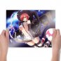 Riding Broomstick Art Poster Print 24x18 inch