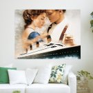 Jack And Rose Dancing 3d Titanic  Art Poster Print  24x18 inch