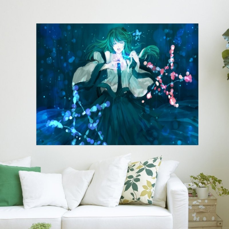 Sanae Kochiya  Art Poster Print  24x18 inch