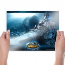 Wow Wrath Of The Lich King  Art Poster Print  24x18 inch