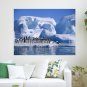 Adelie Penguins Hd Art Poster Print 24x18 inch