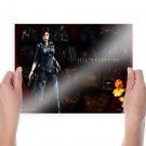 Resident Evil Jill Valentine  Art Poster Print  24x18 inch