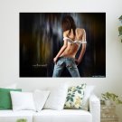 Rockin Those Wranglers  Art Poster Print  24x18 inch