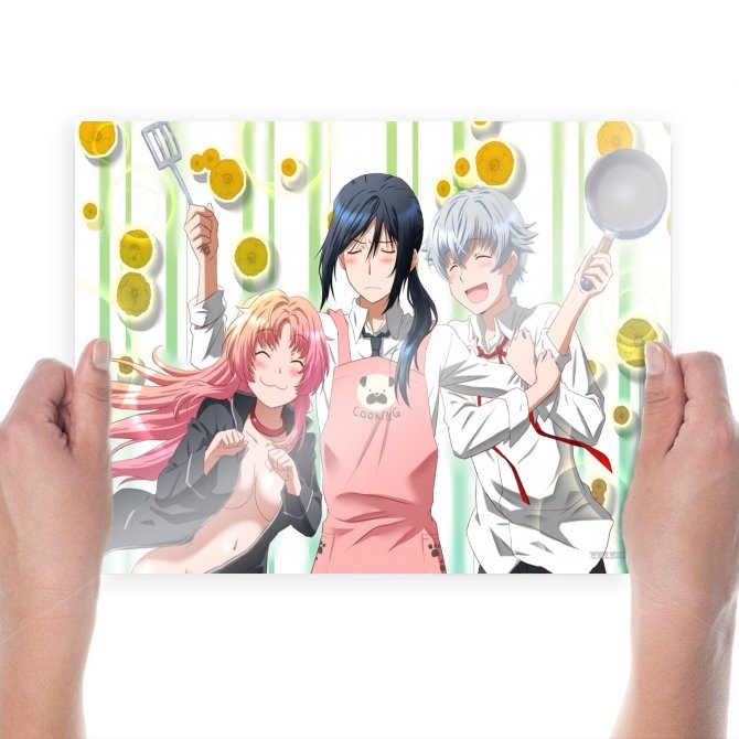 K Anime Main Characters  Art Poster Print  24x18 inch