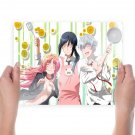 K Anime Main Characters  Art Poster Print  24x18 inch