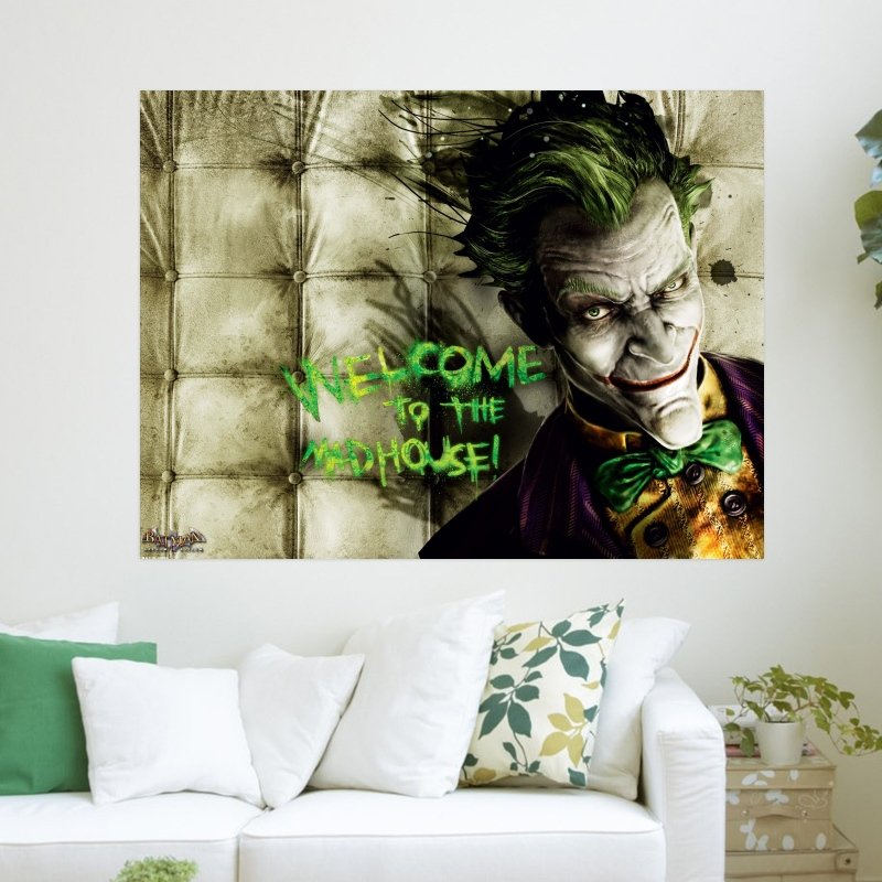 The Joker  Art Poster Print  24x18 inch