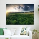 Spring Scenery  Art Poster Print  24x18 inch