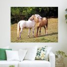 Horse Love  Art Poster Print  24x18 inch