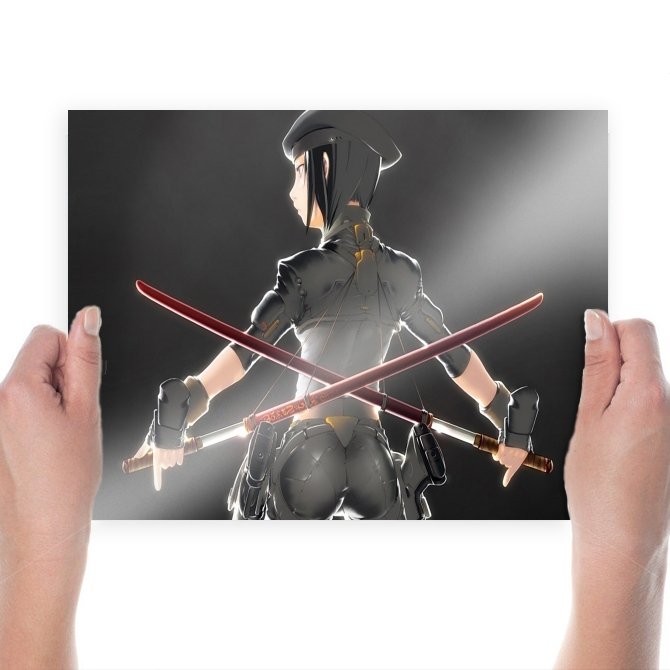 The Japanese Way To Kill  Art Poster Print  24x18 inch