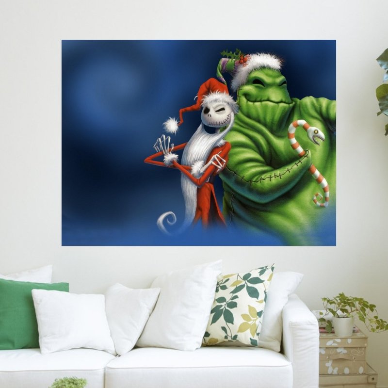 The Nightmare Before Christmas  Art Poster Print  24x18 inch