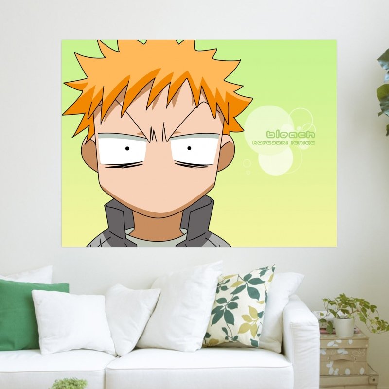 Bleach Wtf  Art Poster Print  24x18 inch