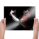 Jordan Melo M8 Vs Jordan Fly Wade 2 Nba Playoff 2012 Sneakers Art Poster Print  24x18 inch
