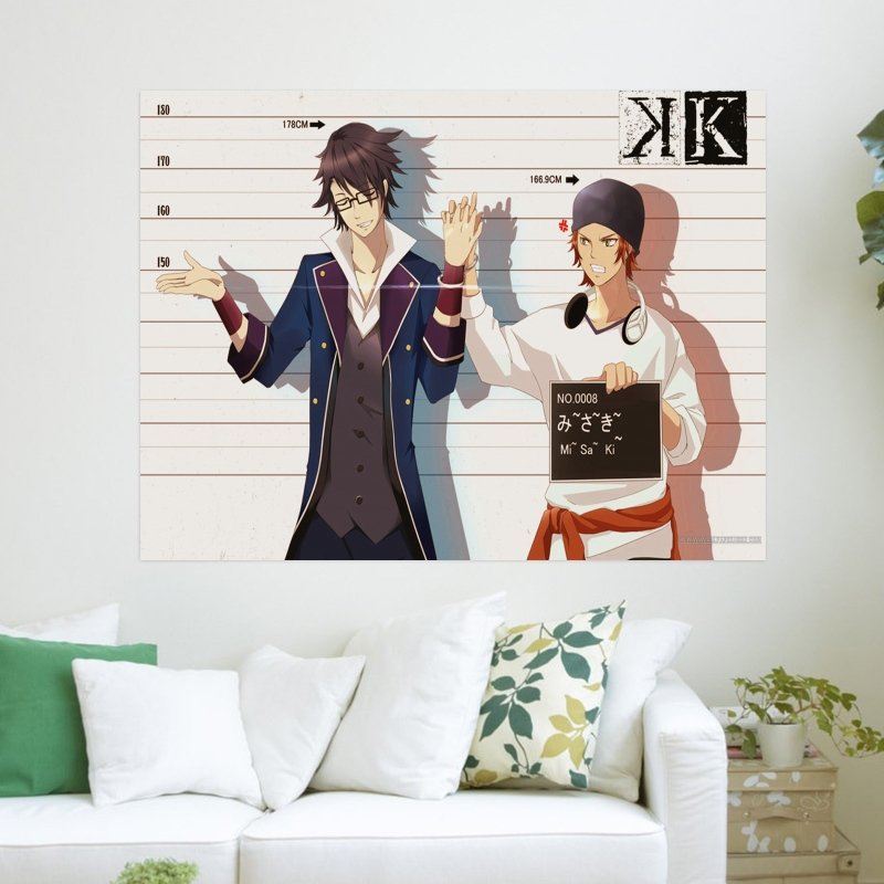 Fushimi Saruhiko  Art Poster Print  24x18 inch