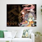 Anime Girls Warriors  Art Poster Print  24x18 inch