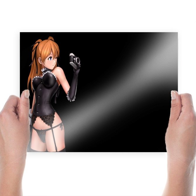 Asuka Langley  Art Poster Print  24x18 inch