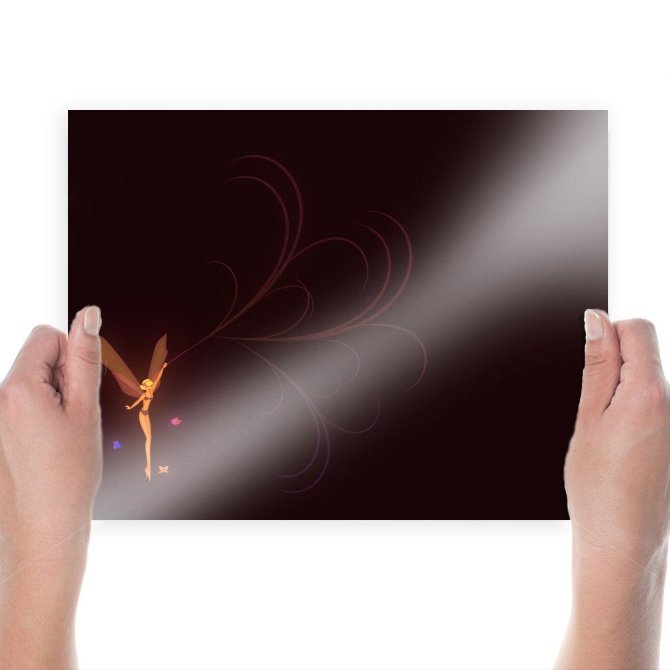 Autumn Fairy  Art Poster Print  24x18 inch
