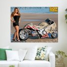 Suzuki Hayabusa  Art Poster Print  24x18 inch