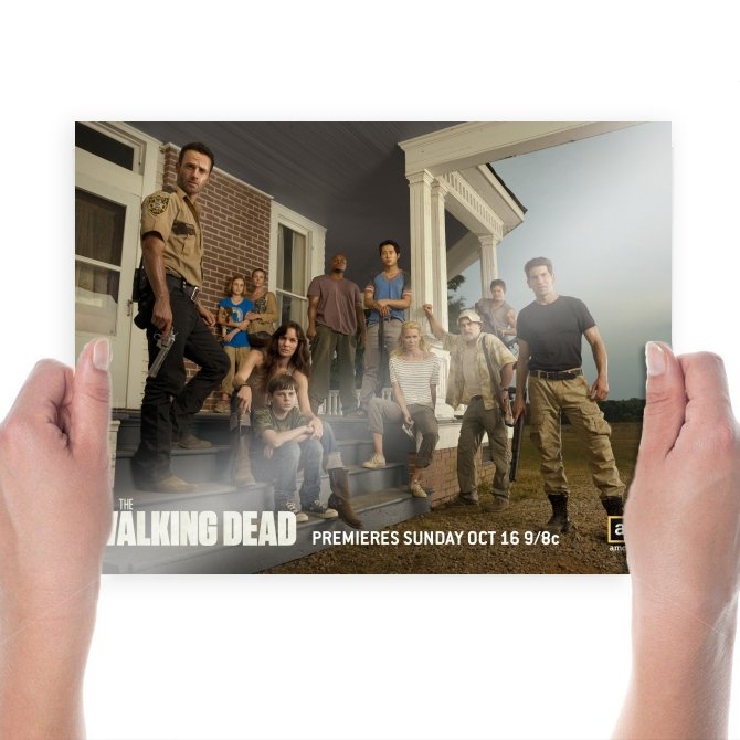 The Walking Dead  Art Poster Print  24x18 inch
