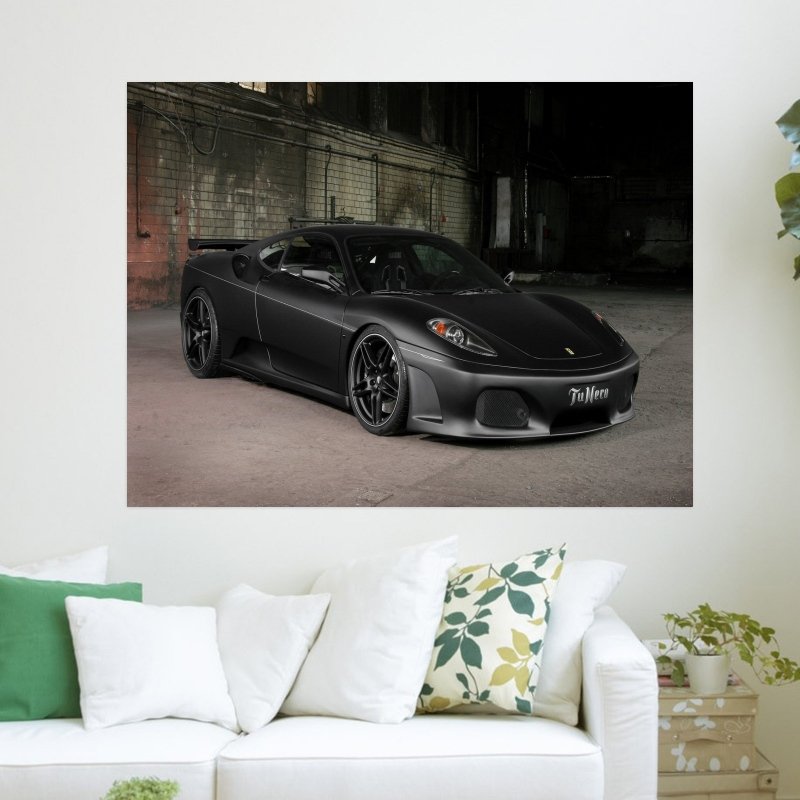 Black Beauty  Art Poster Print  24x18 inch
