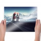 Scania Truck Driving Simulator 2012  Art Poster Print  24x18 inch