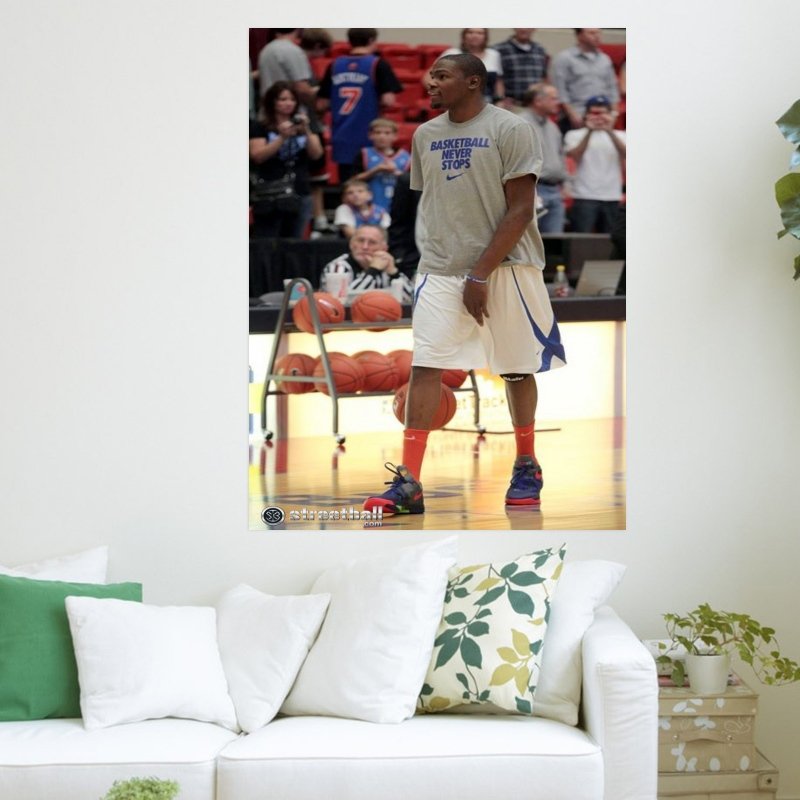 Kevin Durant Nurf Kd4 Art Poster Print  24x18 inch