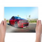 Ford Gt500  Art Poster Print  24x18 inch