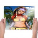 Rikku Of Beauty  Art Poster Print  24x18 inch