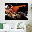 Glamour Scarlett  Art Poster Print  24x18 inch