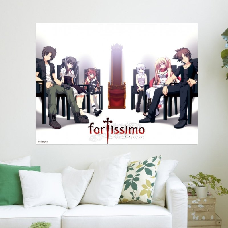 Fortissimo Akkord  Art Poster Print  24x18 inch