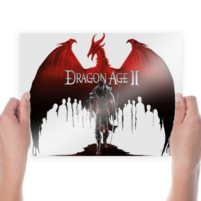 Dragon Age Ii  Art Poster Print  24x18 inch