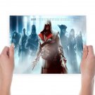 Assassin Creed April 2012 Calendar  Art Poster Print  24x18 inch