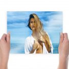 Bar Refaeli Sexy  Art Poster Print  24x18 inch