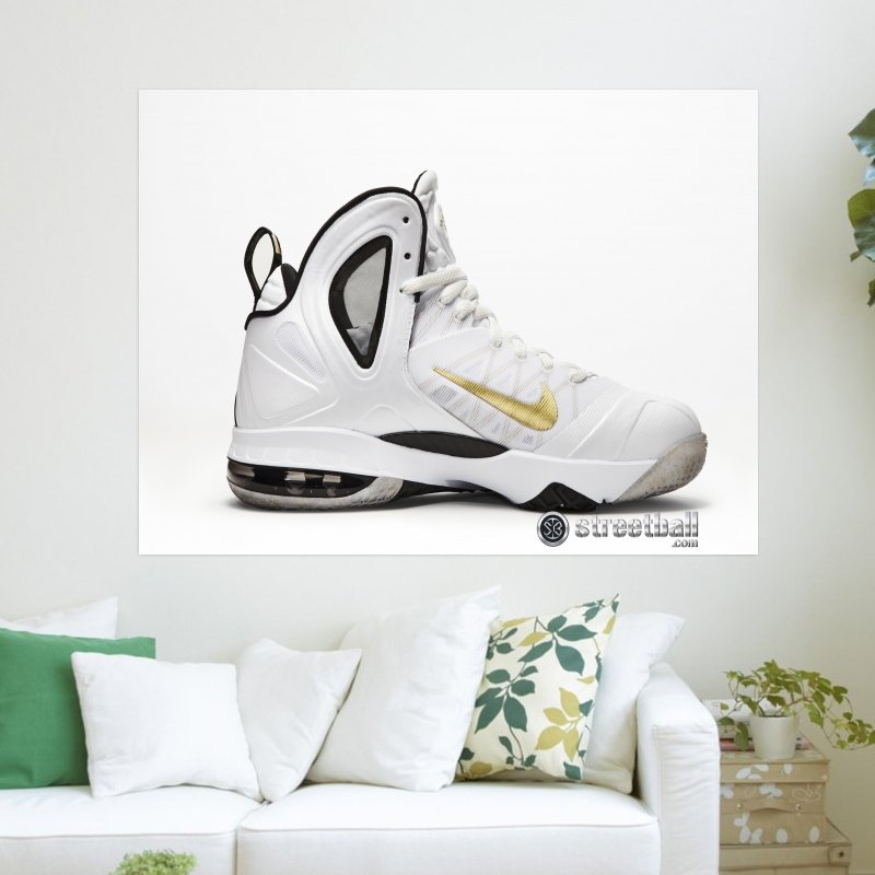 Lebron 9 Epic Nike Elite Sneakers Art Poster Print  24x18 inch